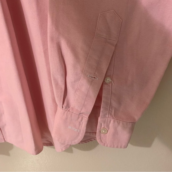 Men’s Ralph Lauren Classic Fit Dress Shirt Size L Color Salmon - Picture 3 of 6